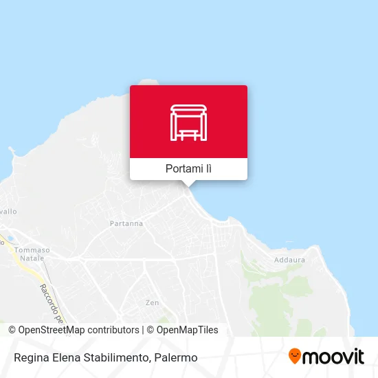 Mappa Regina Elena Stabilimento