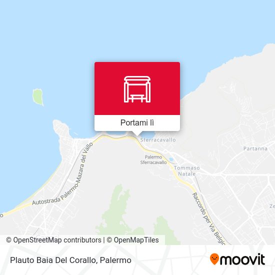 Mappa Plauto Baia Del Corallo