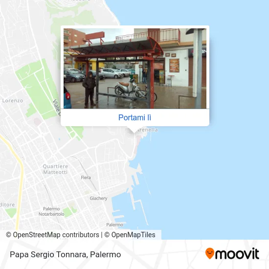 Mappa Papa Sergio Tonnara