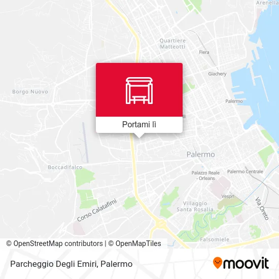 Mappa Parcheggio Degli Emiri