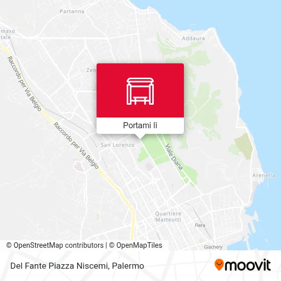 Mappa Del Fante Piazza Niscemi