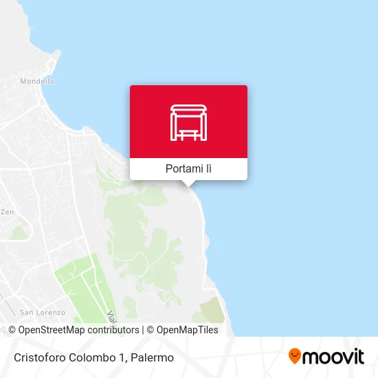 Mappa Cristoforo Colombo 1