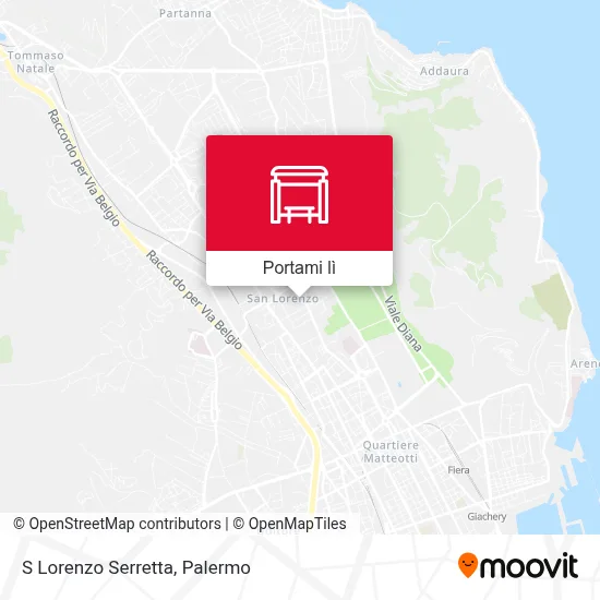 Mappa S Lorenzo Serretta
