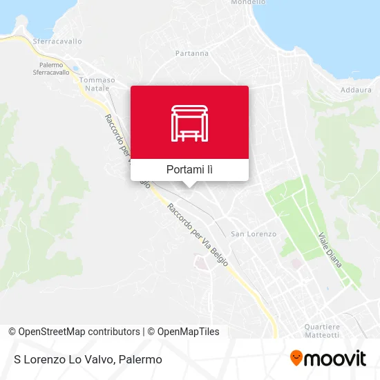 Mappa S Lorenzo Lo Valvo