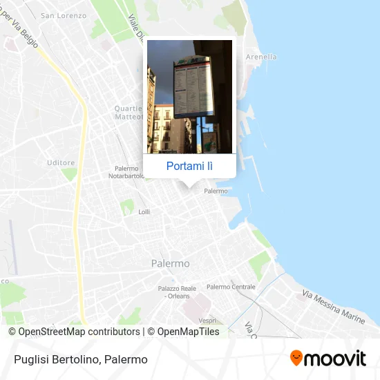 Mappa Puglisi Bertolino