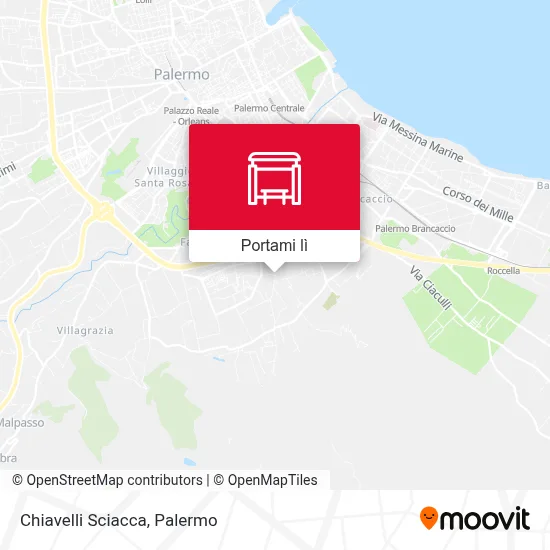 Mappa Chiavelli Sciacca