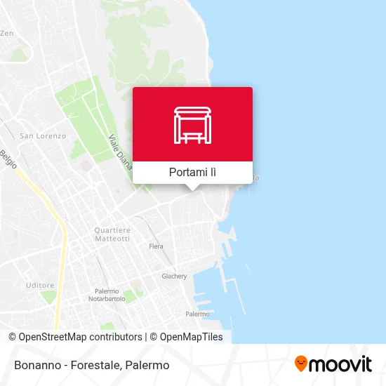 Mappa Bonanno - Forestale