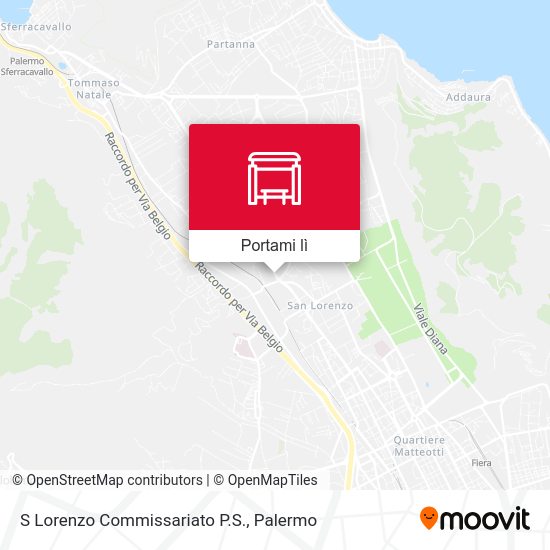 Mappa S Lorenzo Commissariato P.S.