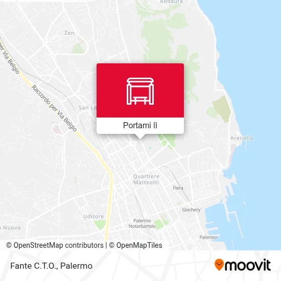 Mappa Fante C.T.O.