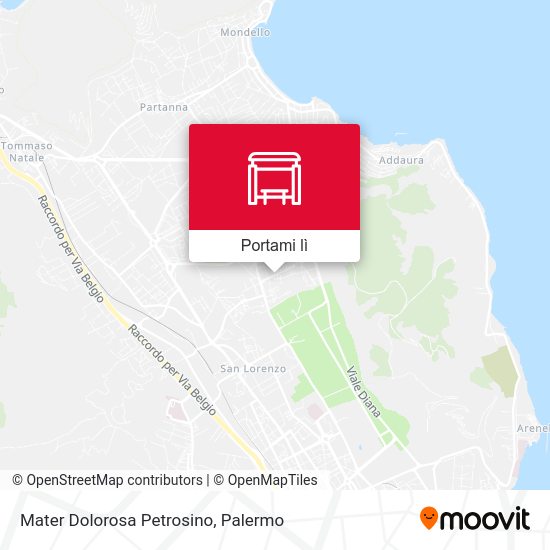 Mappa Mater Dolorosa Petrosino