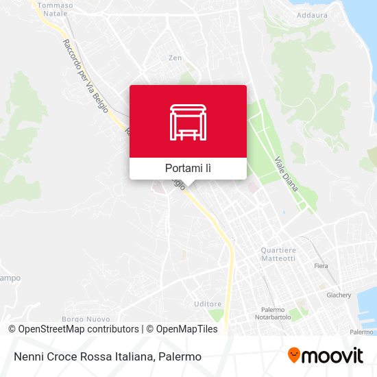 Mappa Nenni Croce Rossa Italiana
