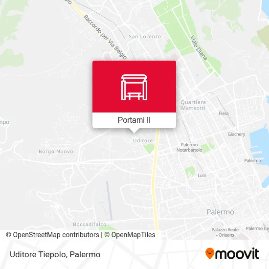 Mappa Uditore Tiepolo