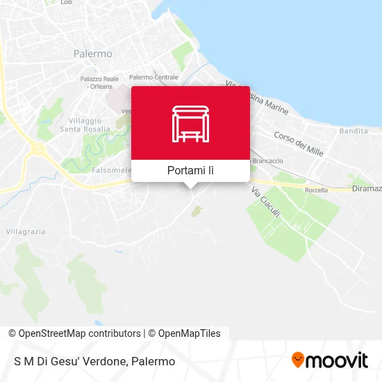 Mappa S M Di Gesu' Verdone