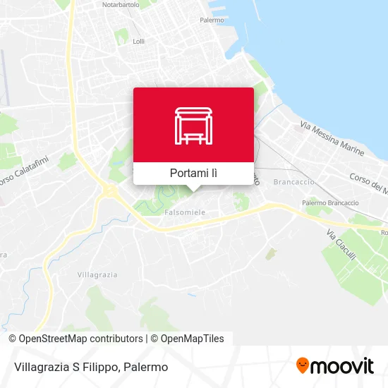 Mappa Villagrazia S Filippo
