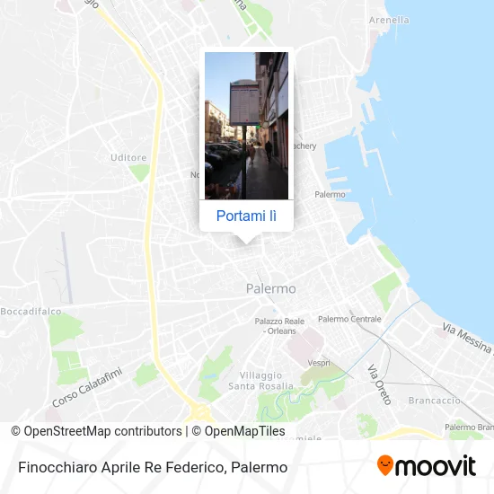 Mappa Finocchiaro Aprile Re Federico