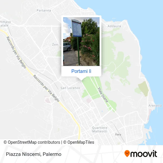 Mappa Piazza Niscemi