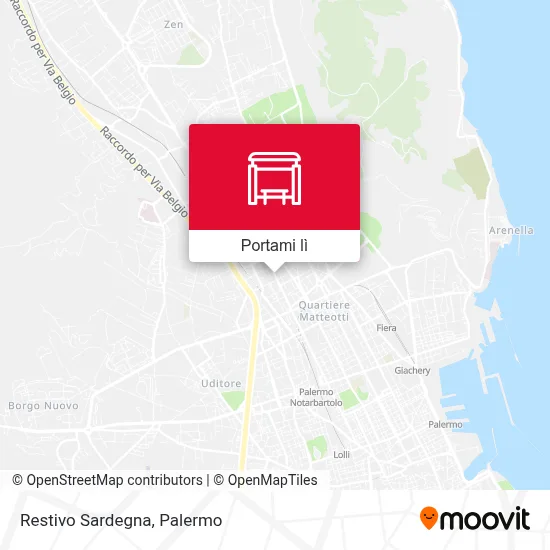 Mappa Restivo Sardegna