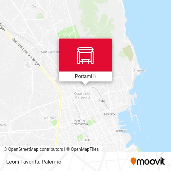 Mappa Leoni Favorita