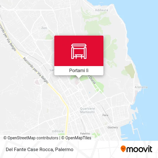 Mappa Del Fante Case Rocca