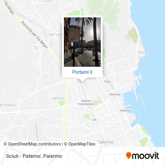 Mappa Sciuti - Paterno'