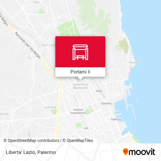 Mappa Liberta' Lazio