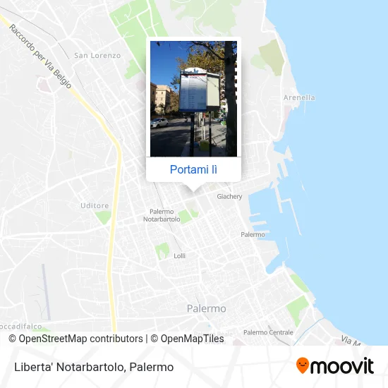 Mappa Liberta' Notarbartolo