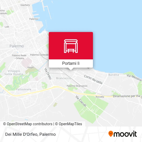 Mappa Dei Mille D'Orfeo