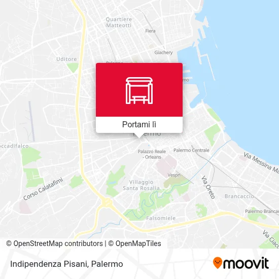 Mappa Indipendenza Pisani