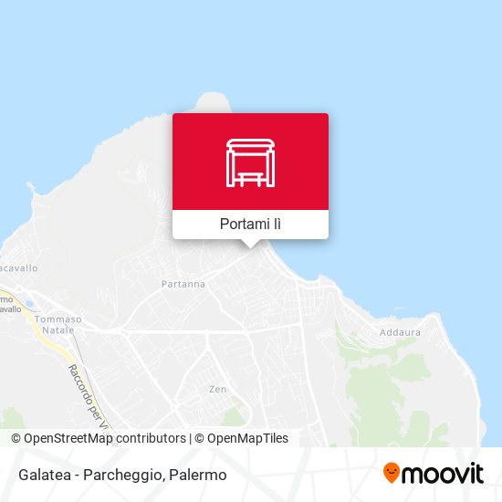 Mappa Galatea - Parcheggio