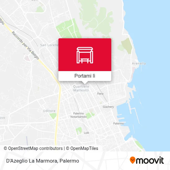 Mappa D'Azeglio La Marmora