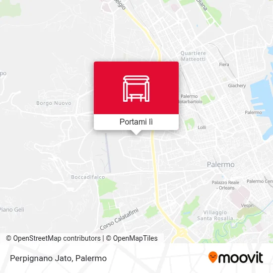 Mappa Perpignano Jato