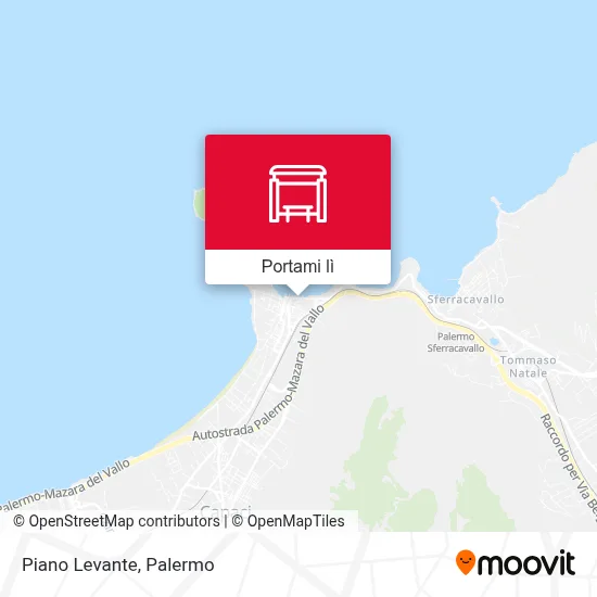 Mappa Piano Levante