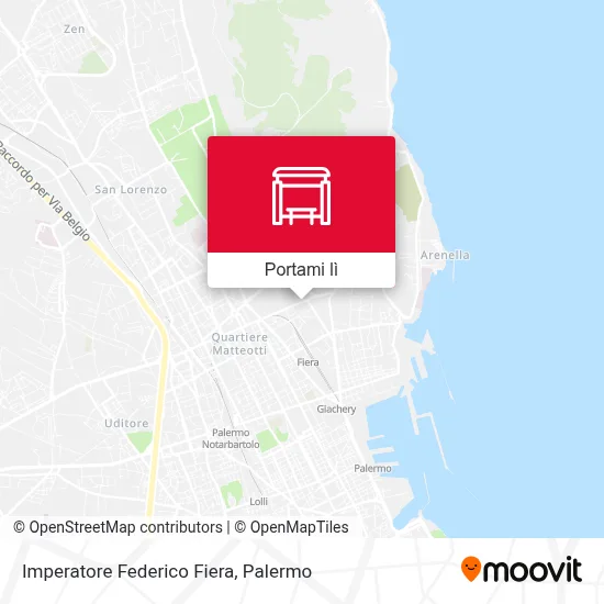 Mappa Imperatore Federico Fiera