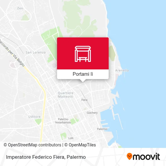 Mappa Imperatore Federico Fiera