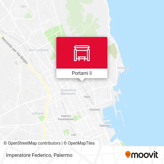 Mappa Imperatore Federico