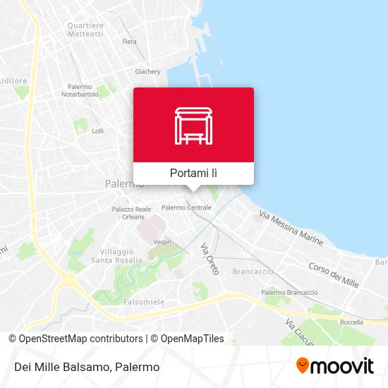 Mappa Dei Mille Balsamo