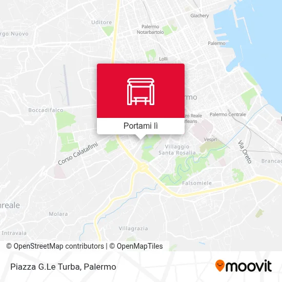 Mappa Piazza G.Le Turba