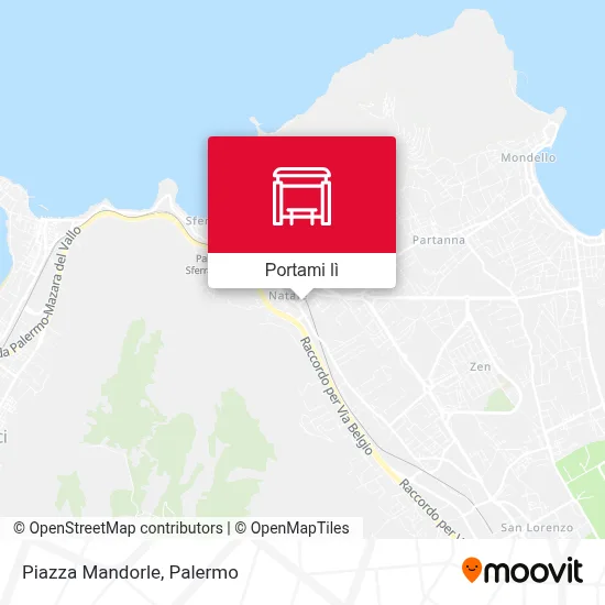 Mappa Piazza Mandorle