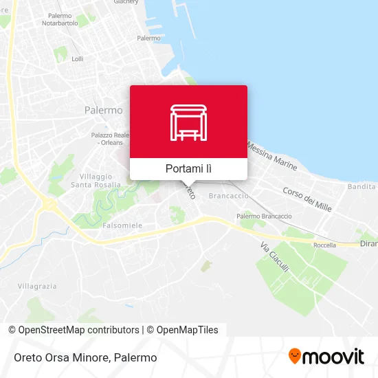 Mappa Oreto Orsa Minore