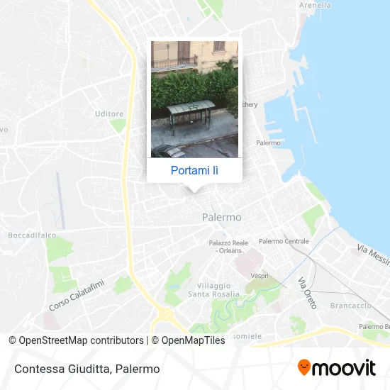 Mappa Contessa Giuditta