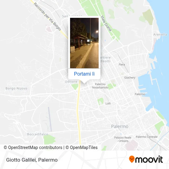 Mappa Giotto Galilei