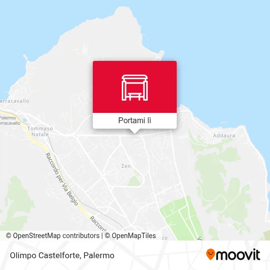 Mappa Olimpo Castelforte