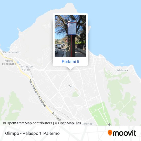 Mappa Olimpo - Palasport