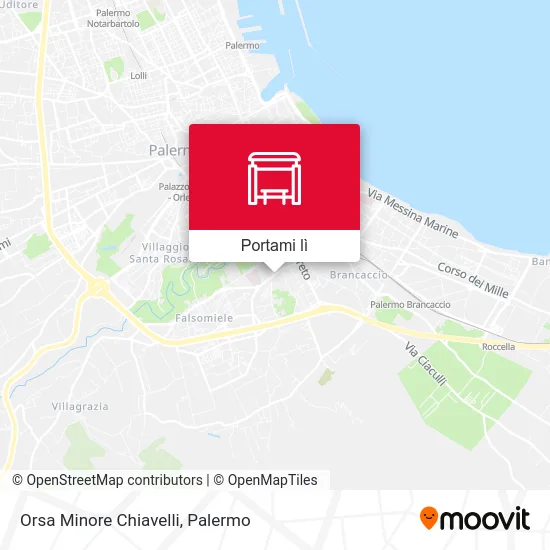 Mappa Orsa Minore Chiavelli