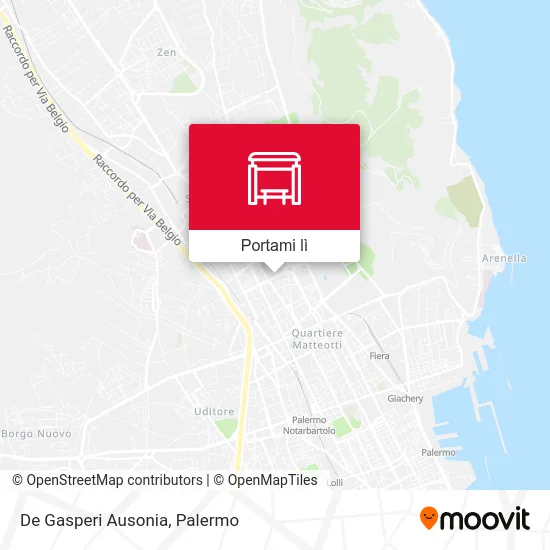 Mappa De Gasperi Ausonia