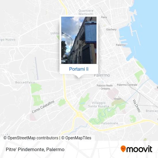 Mappa Pitre' Pindemonte