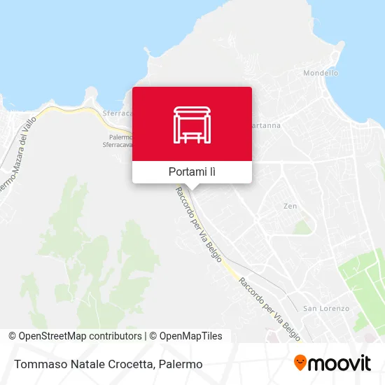 Mappa Tommaso Natale Crocetta