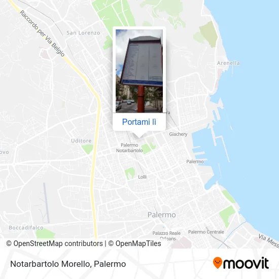 Mappa Notarbartolo Morello