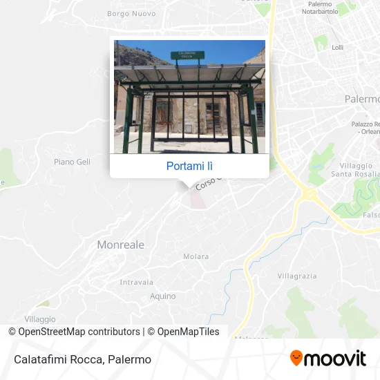 Mappa Calatafimi Rocca