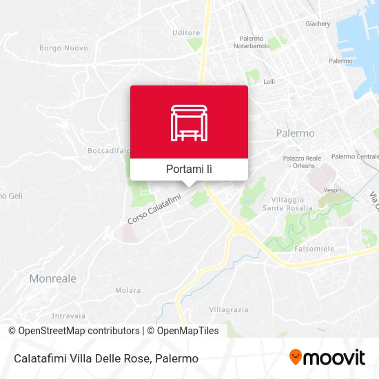 Mappa Calatafimi Villa Delle Rose